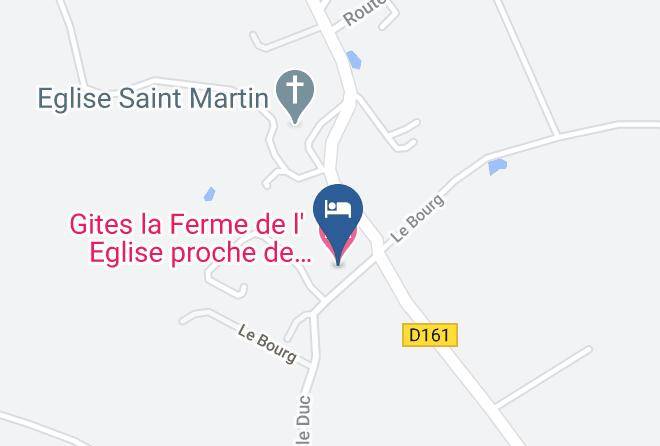 Eure - Gites La Ferme De L' Eglise Proche De Honfleur En Normandie Maps