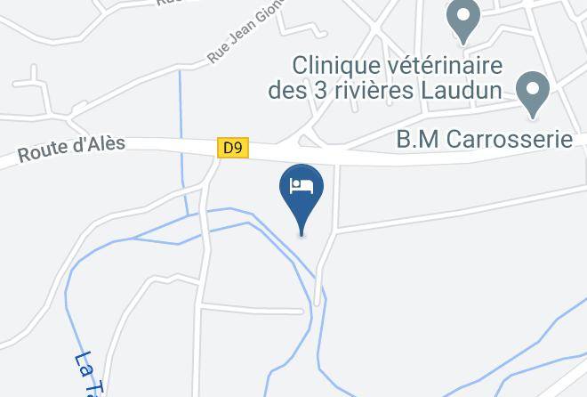 Gard - Gites La Filature Maps