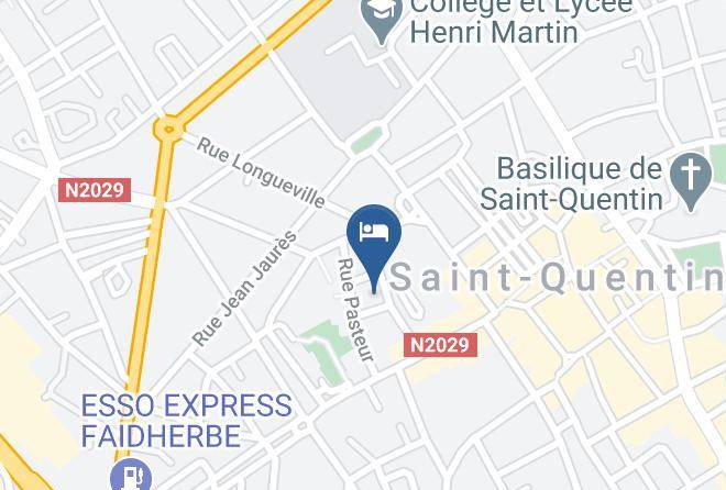Aisne - Gites La Filature & Motobecane Saint Quentin Maps