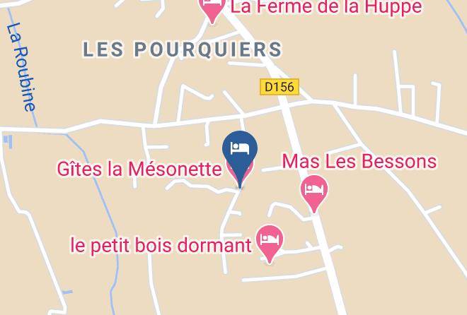Vaucluse - Gites La Mesonette Maps