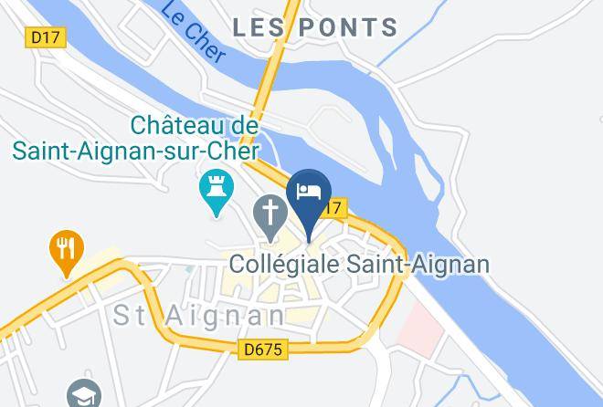 Loir Et Cher - Gites La Petite Maison Da Cote Maps