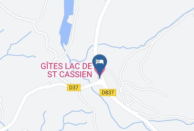 Var - Gites Lac De St Cassien Maps
