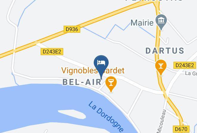 Gironde - Gites Lacale Maps