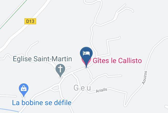 Hautes Pyrenees - Gites Le Callisto Maps
