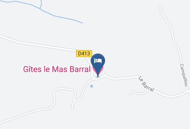 Gard - Gites Le Mas Barral Maps