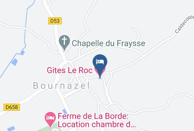 Aveyron - Gites Le Roc Maps