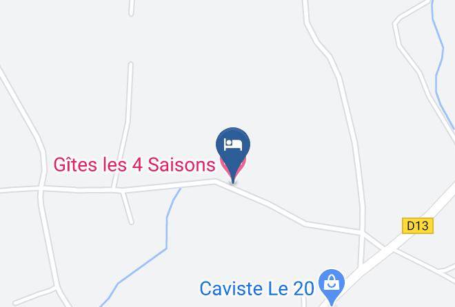 Cotes D Armor - Gites Les 4 Saisons Maps