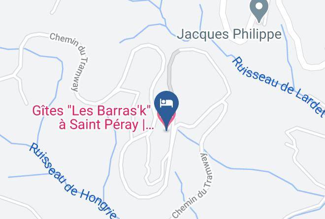 Ardeche - Gites Les Barras'k A Saint Peray Domaine Du Tunnel Maps