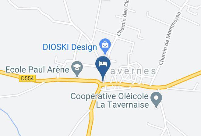 Gites Les Ferrages Map