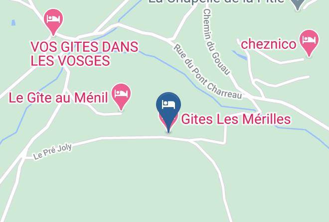 Vosges - Gites Les Merilles Maps