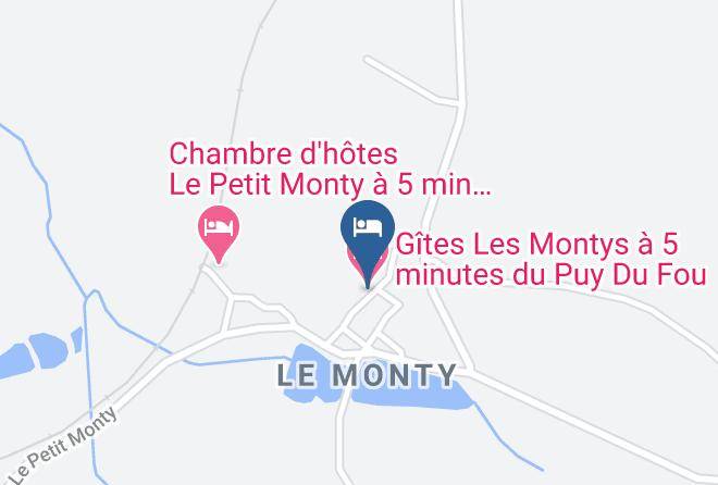 Vendee - Gites Les Montys A 5 Minutes Du Puy Du Fou Maps