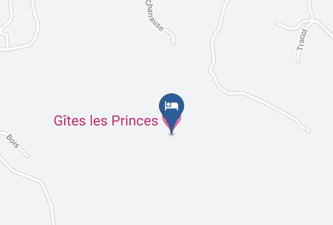 Ardeche - Gites Les Princes Maps