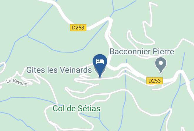 Ardeche - Gites Les Veinards Maps