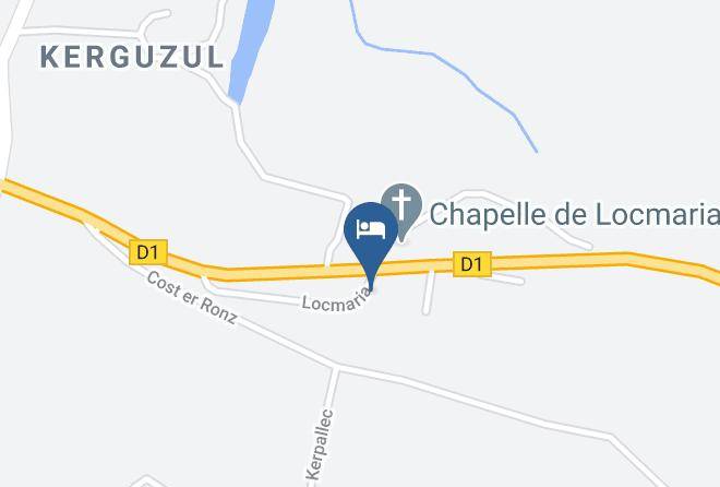 Morbihan - Gites Lesfousgerent Maps