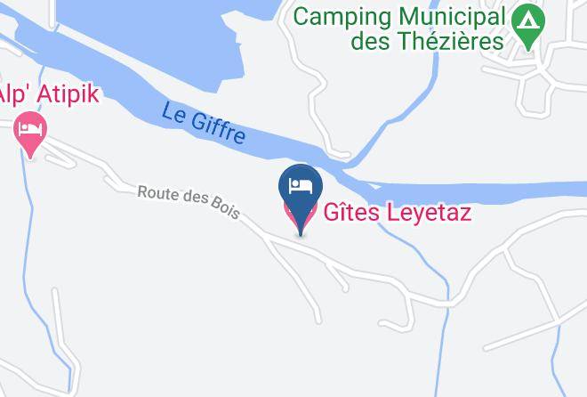 Haute Savoie - Gites Leyetaz Maps
