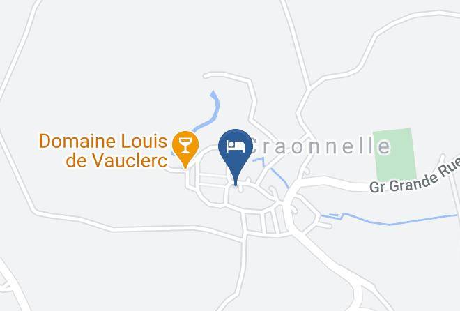 Gites Louis De Vauclerc Map