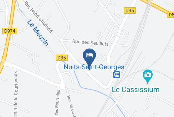Cote D Or - Gites Maison Gille Maps