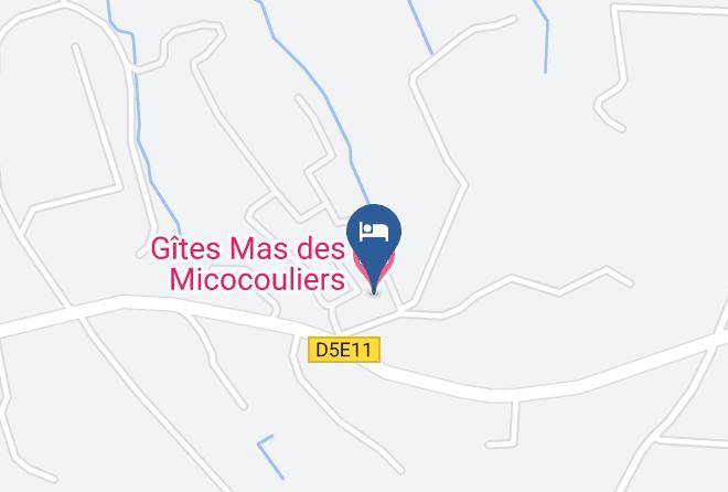 Herault - Gites Mas Des Micocouliers Maps
