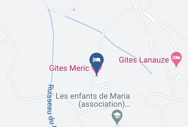 Lot Et Garonne - Gites Meric Maps