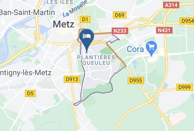 Moselle - Gites Metz Chemin Des Vignerons Maps
