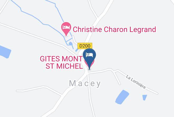 Manche - Gites Mont St Michel Maps
