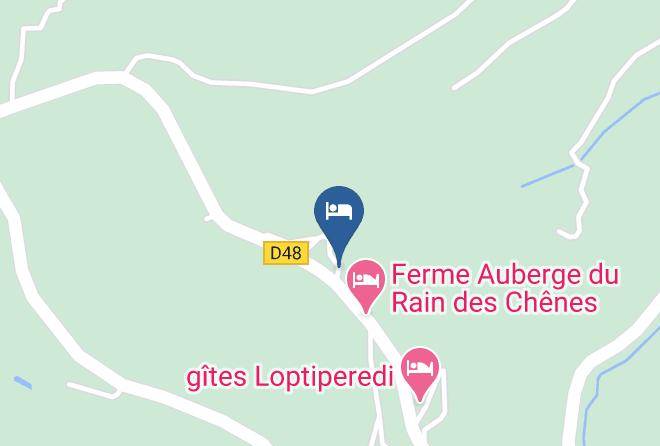 Haut Rhin - Gites Ou Chambres D'hotes A La Ferme Maps