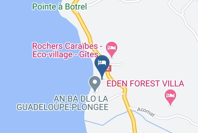 Pointe Noire - Gites Plage Caraibe Maps