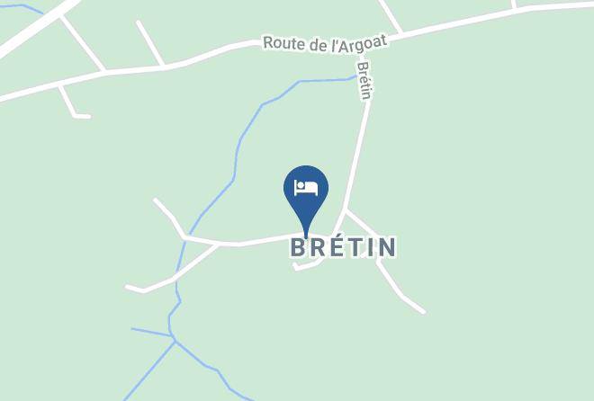 Finistere - Gites Ruraux Et Chambres D'hote Du Bretin Maps