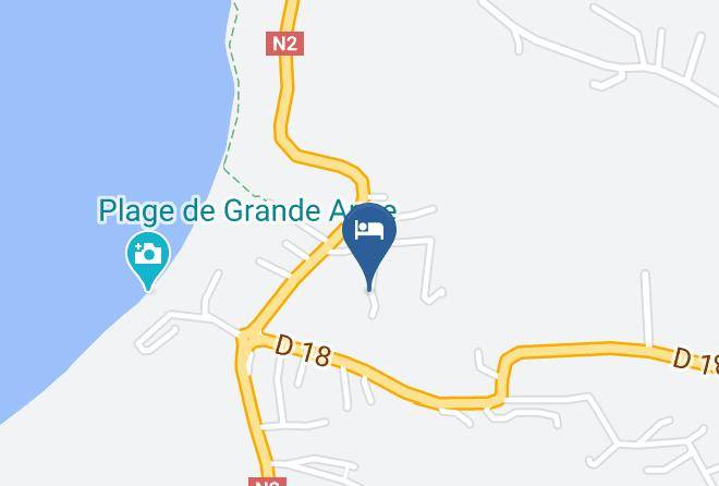 Deshaies - Gites Soleil Couchant Guadeloupe Maps