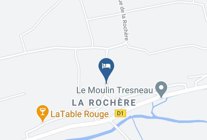 Indre Et Loire - Gites Troglodytiques De La Rochere Maps