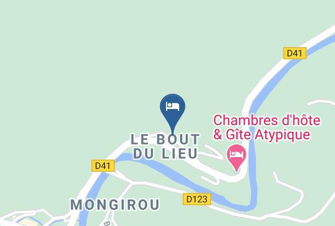 Lot - Gites Un Jardin Dans La Falaise Maps