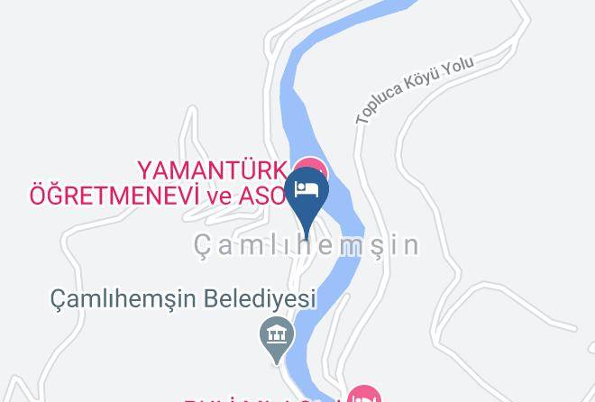 Camlihemsin - Gito Dag Evi Maps