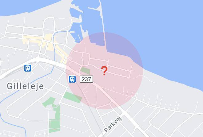 Gilleleje - Gittes Malerier Maps