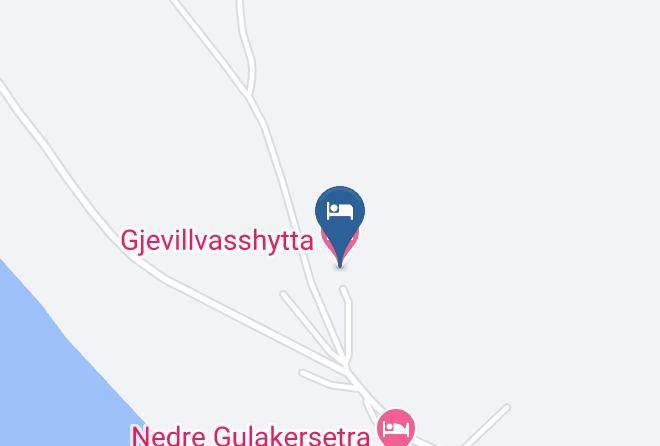 Oppdal - Gjevillvasshytta Maps