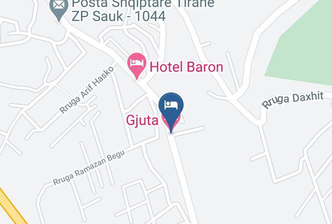 Gjuta Hotel Map