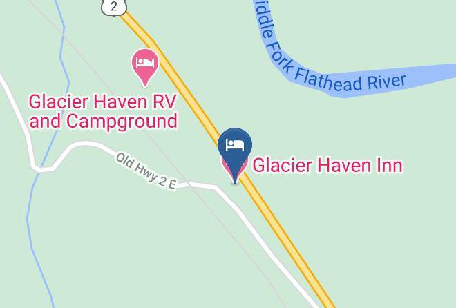 Flathead - Glacier Haven Inn Maps