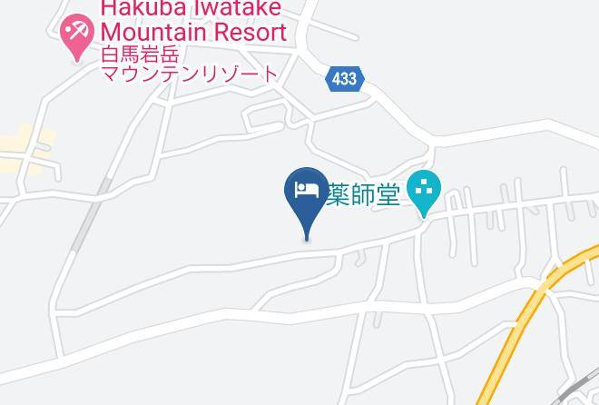 Hakuba Vil Kitaazumi District - Glacier Hotel Maps