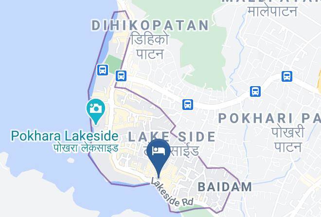Pokhara - Glacier Hotel & Spa Pokhara Maps