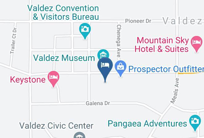 Valdezdova C A - Glacier Hotel Maps