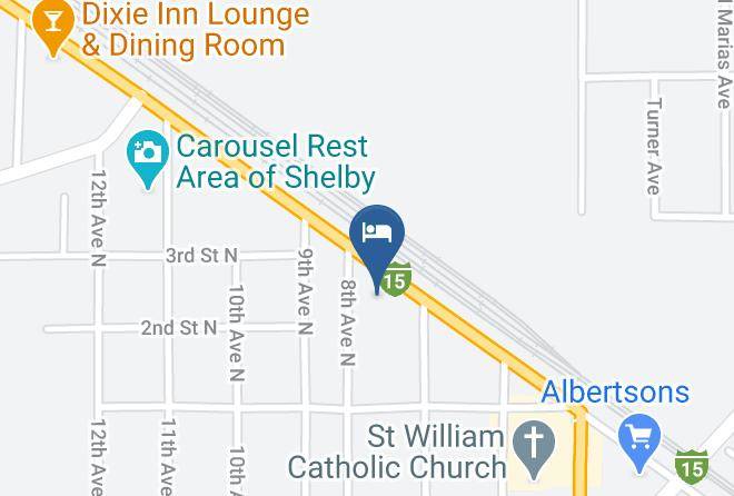 Toole - Glacier Motel Maps