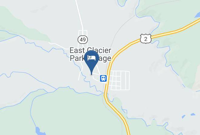 Glacier - Glacier Park Lodge Maps