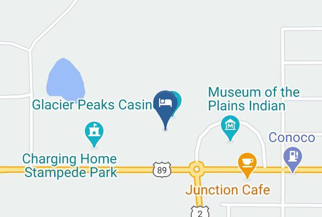 Glacier - Glacier Peaks Hotel Maps