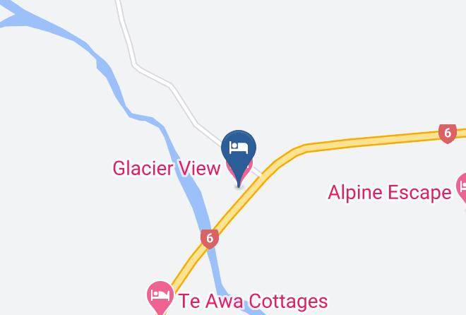 Westland - Glacier View Motel Maps