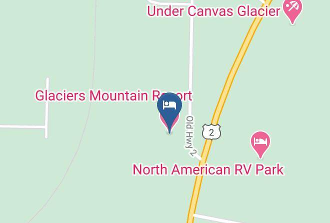 Flathead - Glaciers Mountain Resort Maps