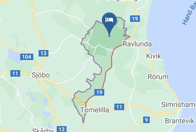 Tomelilla - Gladan & Vrakens Vandrarhem B&b Maps