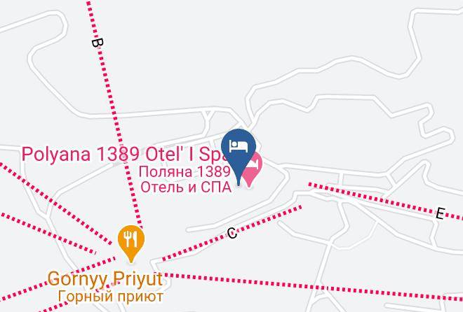 Sochi - Glade In 1389 Hotel & Spa Maps