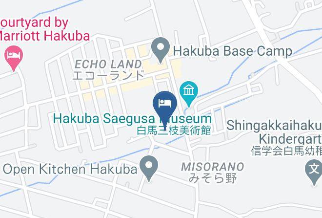 Hakuba Vil Kitaazumi District - Glade Runner Rhythm Staff Accommodation Maps