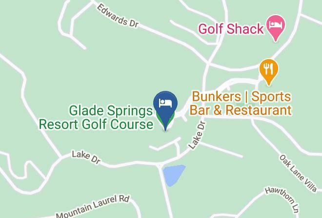 Raleigh - Glade Springs Resort Golf Course Maps