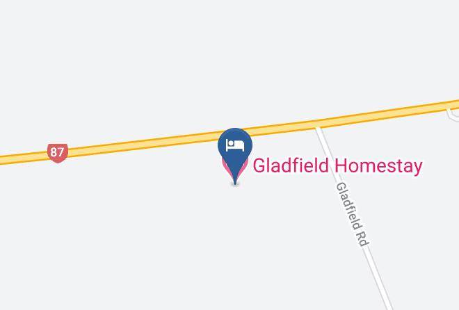 Dunedin - Gladfield Homestay Maps