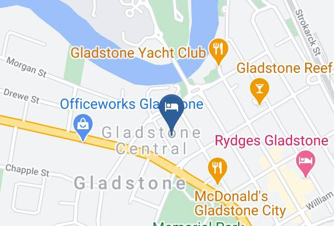 Gladstone - Gladstone Backpackers Maps